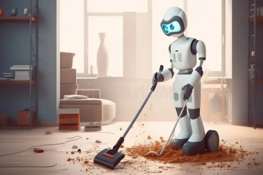 tecnología en el servicios de limpieza