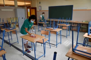limpieza de colegios